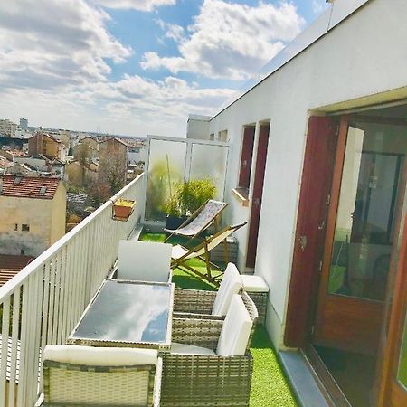 Superior Apartment - Last Floor With Nice View - Next To Metro Croix De Chavaux Line 9 Montreuil  Exteriör bild